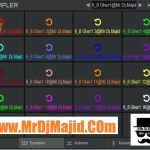 سمپل تنبک 8-6 ویرچوال دی جی