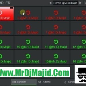 سمپل ریتمیک تریبال ویرچوال دی جی