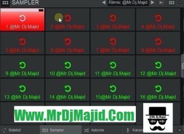 سمپل ریتمیک تریبال ویرچوال دی جی