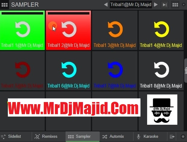 سمپل تریبال یک ویرچوال دی جی