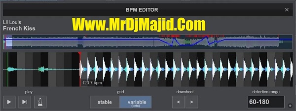 virtual dj 2026 Fluid BPM