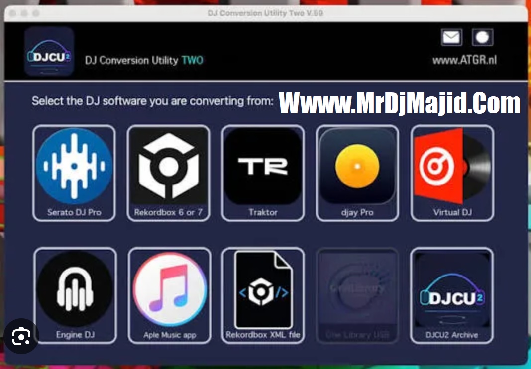 DJCU2 نرم افزار انتقال Beatgrid به هر نرم‌افزار دی جی